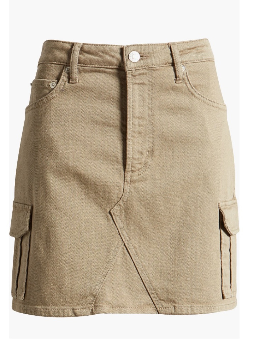 NWT Rails Laurel Stretch Cotton Cargo Skirt, Washed Olive, Size 23 - Picture 15 of 16